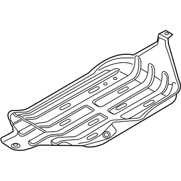 Jeep Fuel Tank Skid Plate - 52029929AB