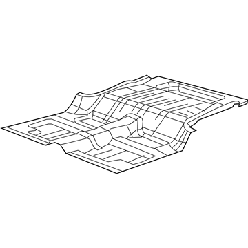 Jeep Floor Pan - 68263396AA