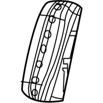 2022 Jeep Compass Air Bag - 68243460AF