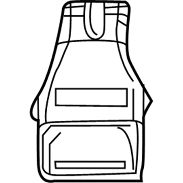 Mopar 4885221AB Floor Duct, Front