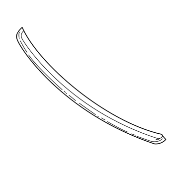 Mopar 4805040 Air Deflector, Front