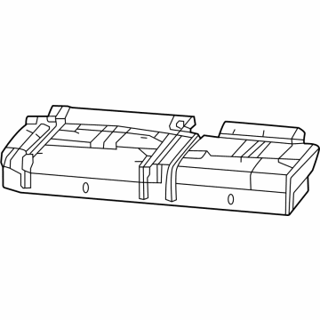 Jeep Wagoneer L Seat Cushion - 68418972AB
