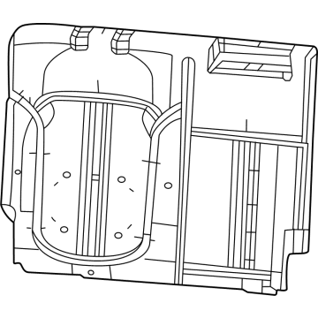 Mopar 68418969AA Seat Back Pad