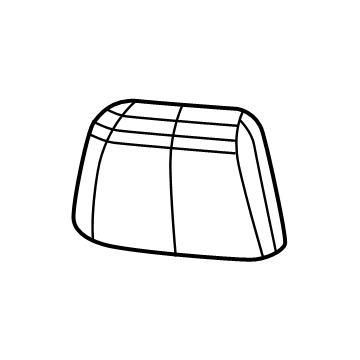 Mopar 6TJ301D4AB Headrest, Outer, Gray