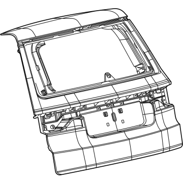 Jeep 68551491AA Lift Gate