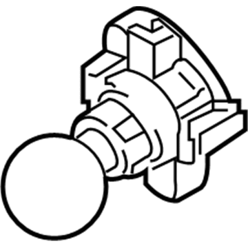 Mopar L0PSY24WSV Signal Bulb, Front