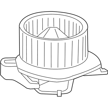 Dodge 68224166AB Blower Motor