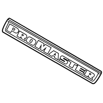 Ram 68211251AB Nameplate