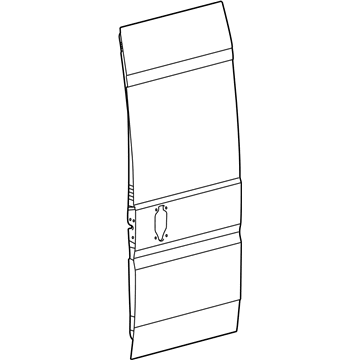 Ram 68135029AF Door Shell