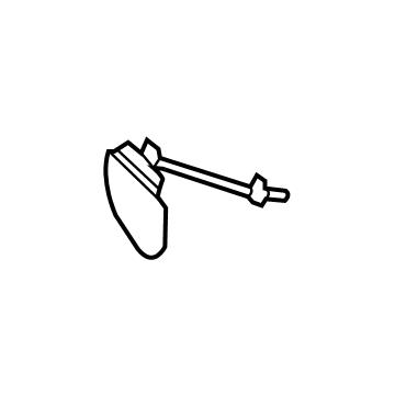Mopar 5XB38LXHAA Tow Eye Cap, Front