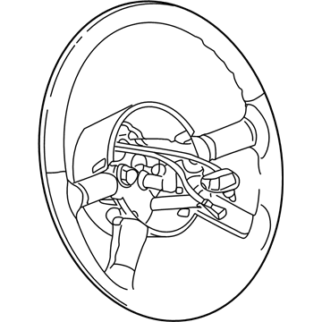 Chrysler PT Cruiser Steering Wheel - UG871DVAC