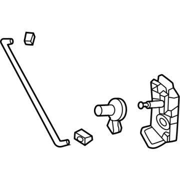 Jeep 68552797AB Latch Assembly