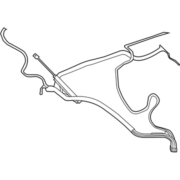 Mopar 5142633AA Tubing, Rear Driver Side