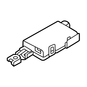 Mopar 68368682AA Amplifier, Driver Side