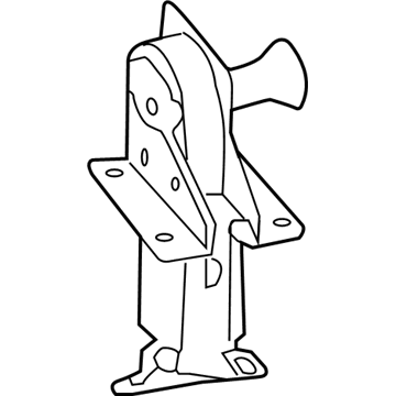 Mopar 52013519AE Spare Carrier, Rear