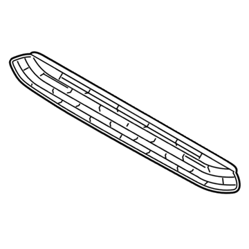 Mopar 68258853AB Lower Grille, Front