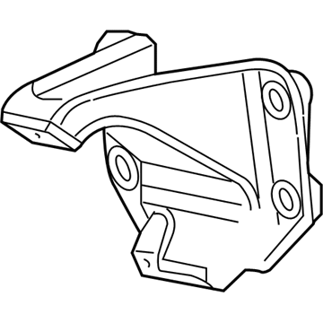 Dodge Ram 2500 Engine Mount Bracket - 52021135AA