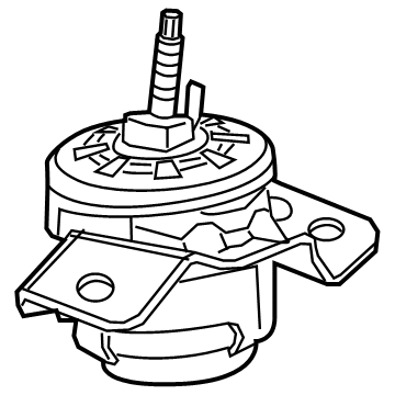 Jeep Gladiator Engine Mount - 68620587AA