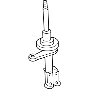 Mopar 4782012AF Strut, Front Passenger Side