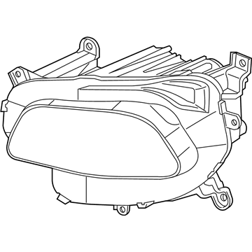 2018 Jeep Cherokee Headlight - 68292993AB