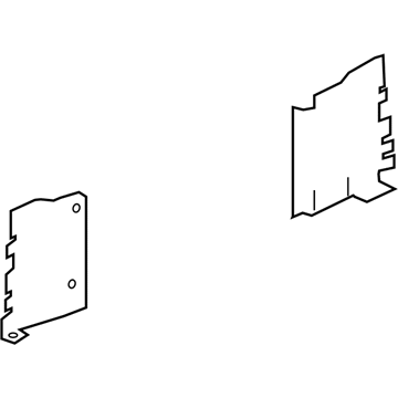 Mopar 52029274AD Side Seal, Front Passenger Side