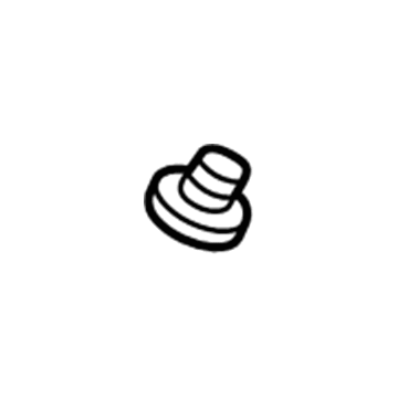 Jeep 6504954AA Wiper Arm Nut