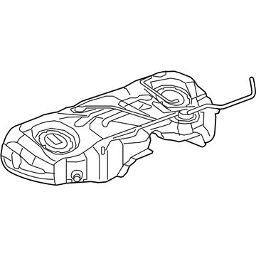 Chrysler 68494592AB Fuel Tank