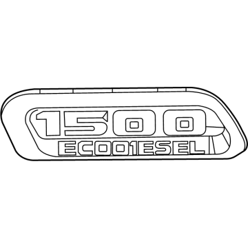 Ram Emblem - 68309874AC