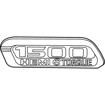 Ram Emblem - 68500541AA