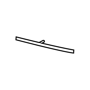 Mopar 6LA68SKSAC Trim Molding, Front Center