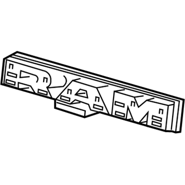 2020 Ram 1500 Emblem - 68349725AB