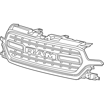 2022 Ram 1500 Grille - 68404973AE