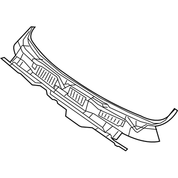 Ram 68362458AC Cowl Grille