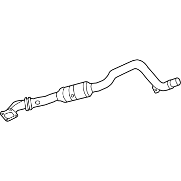 Dodge 68038396AH Converter & Pipe