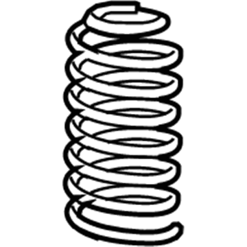 2014 Jeep Wrangler Coil Springs - 68196644AA