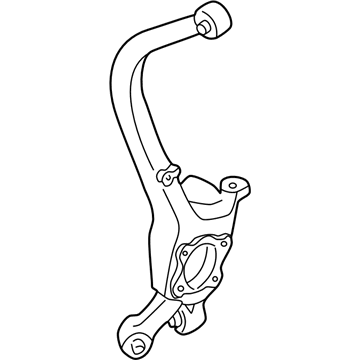 Mopar MR961547 Knuckle, Rear Driver Side