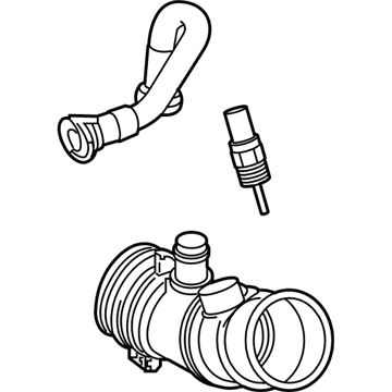 Mopar 68528286AA Hose & Tube Assembly