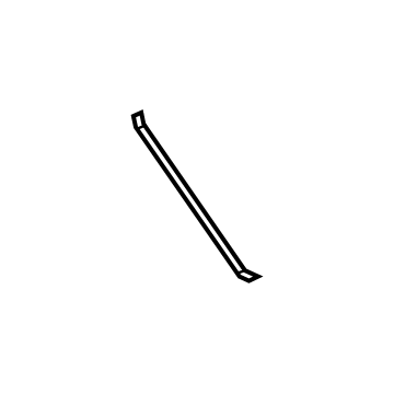Mopar 68322887AA Support Brace, Rear Driver Side