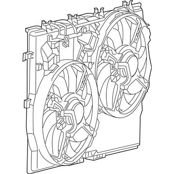 Ram 68188994AD Fan Assembly