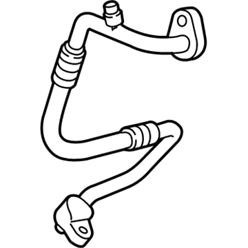 Jeep Compass A/C Hose - 68104927AA