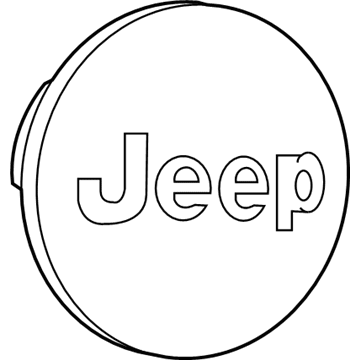 Jeep Wrangler Emblem - 1LB77MA7AC