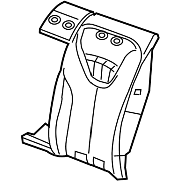 Mopar 5LP14HL1AA Seat Back Cover, Rear Driver Side