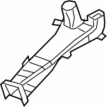 Jeep 68338948AB Rear Duct