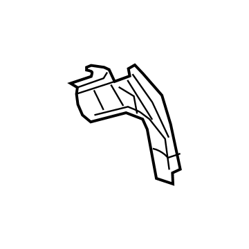 Mopar 68259236AA Upper Reinforcement, Rear Driver Side