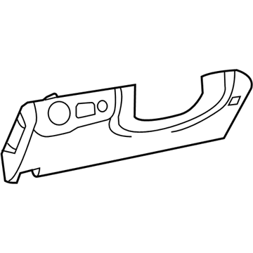 Chrysler 1JN63DX9AF Lower Panel