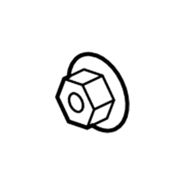 Jeep 6101802 Capacitor Nut