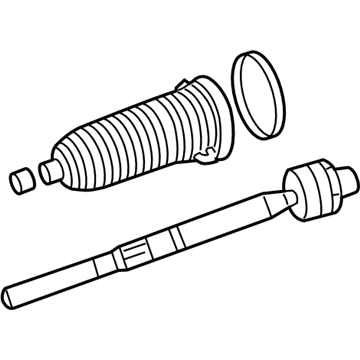 Mopar 68040225AA Inner Tie Rod