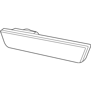 Mopar 68214127AA Side Marker Lamp, Rear Driver Side
