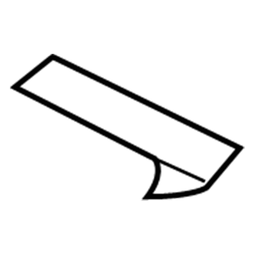 Mopar 68160950AA A/C Label