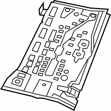 Jeep 68408492AA Frame - Front Floor